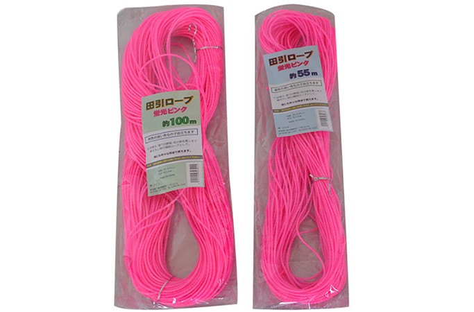 PE+PVC　蛍光ロープ